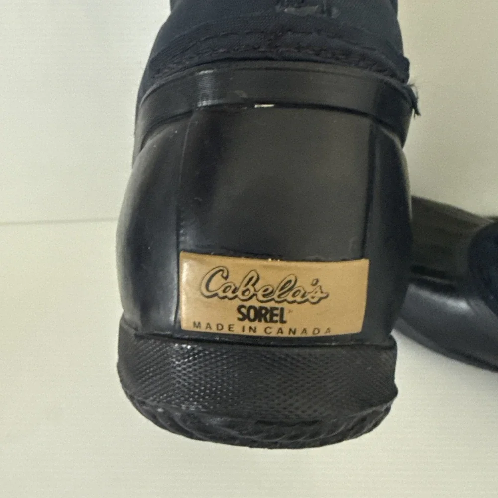 Vintage Sorel Kaufman Cabelas Canada Womens Blue Winter Boots Size 11‎ Snow EUC